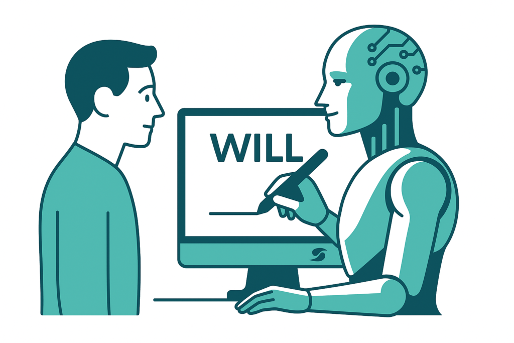 The Use of AI to Draft a Will