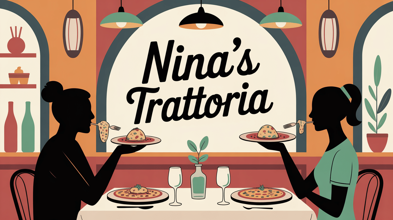 ambiance conviviale nina's trattoria restaurant italien