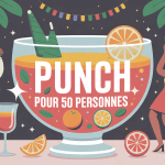recette punch 50 personnes grande fontaine conviviale