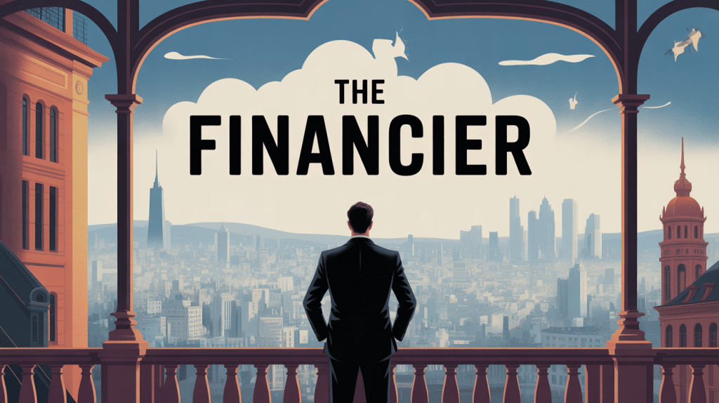 Illustration roman the financier finance et pouvoir XIXe