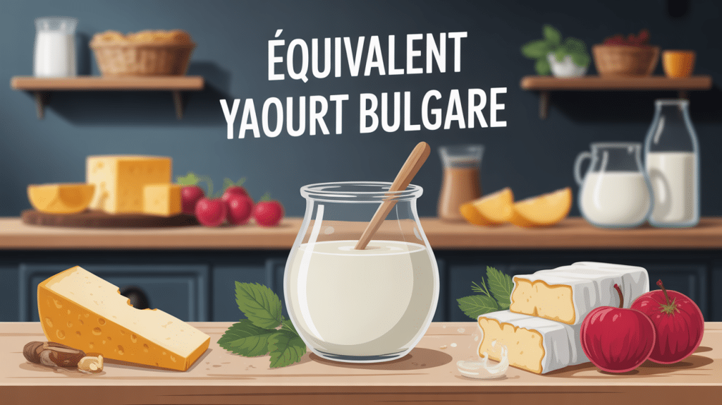 illustration yaourt bulgare equivalent artisanal france