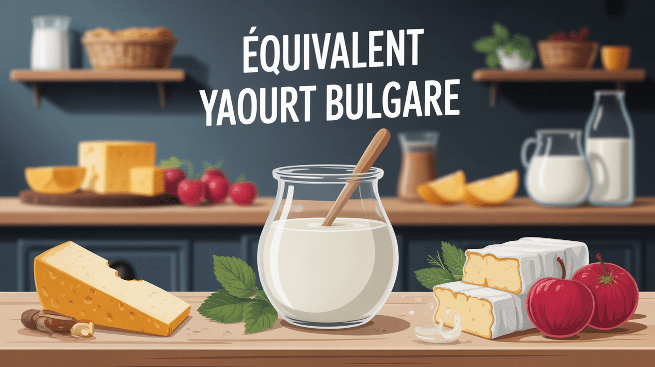 illustration yaourt bulgare equivalent artisanal france
