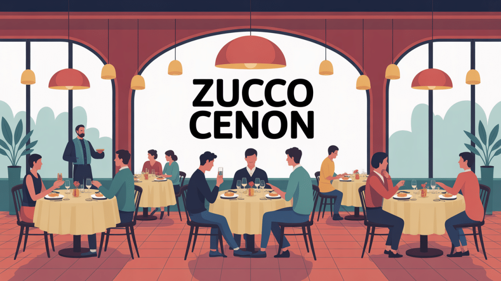vue animée zucco cenon salle restaurant chaleureux