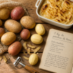 1 kg de pommes de terre variées sur table