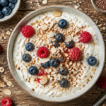 Bienfait du fromage blanc bol fruits et graines