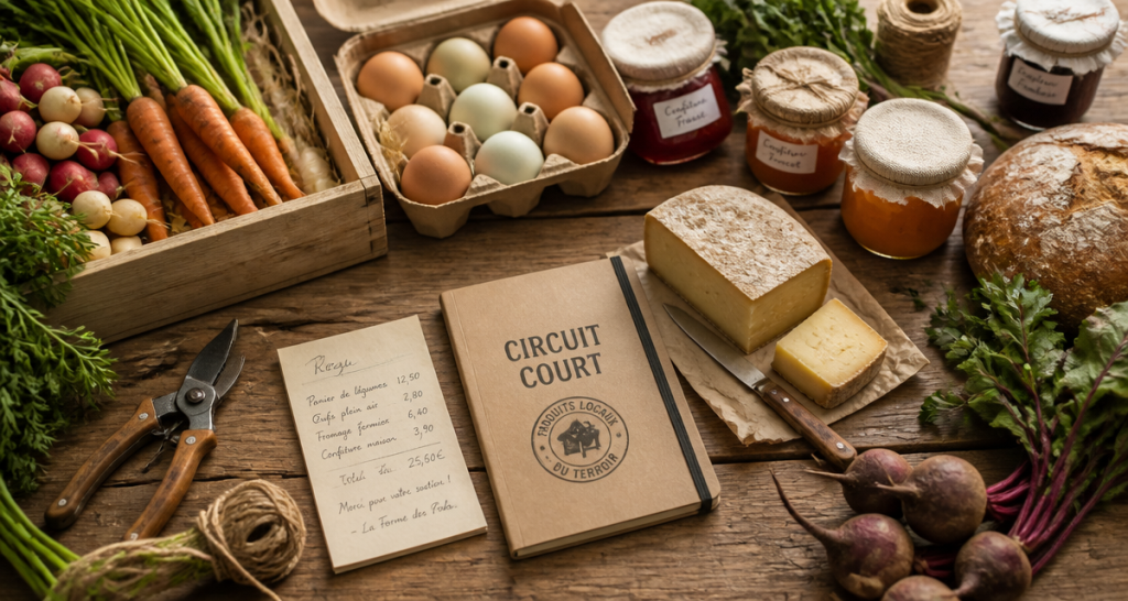 circuit court définition table produits frais