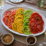 quelle entrée avant un aïoli carpaccio de tomates anciennes provençal