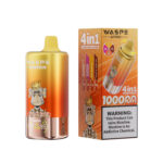 WASPE 4-in-1 100000 Strawberry Red Bull/Strawberry Watermelon Bubblegum/Red Bull Ice/Cherry Cola Ice – Bild 2