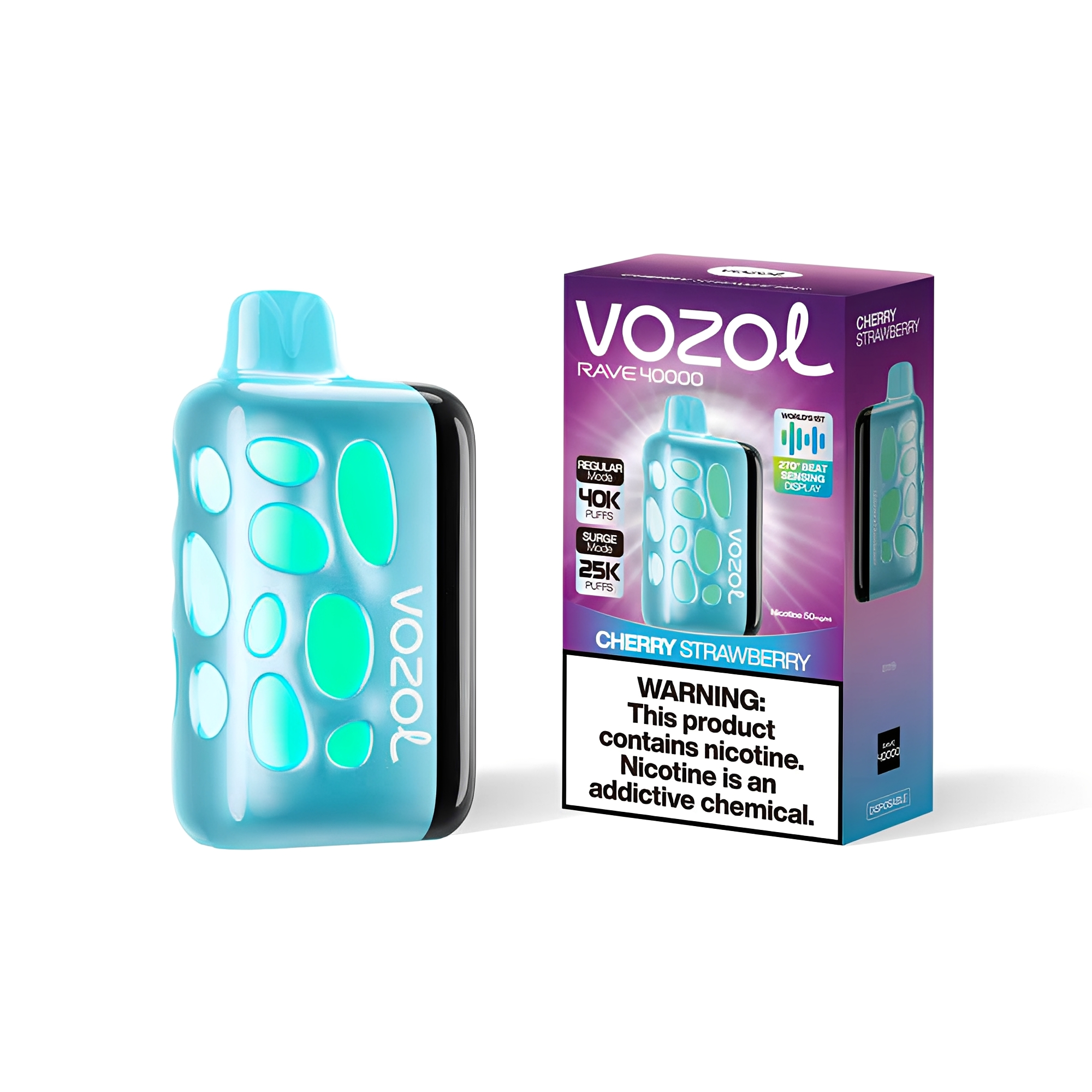Vozol Rave 40000 Cherry Strawberry