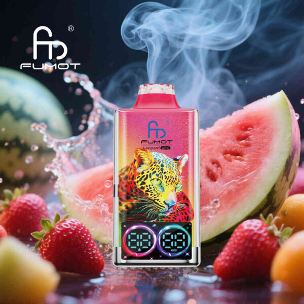 Fumot Leopard 40000 Strawberry Watermelon