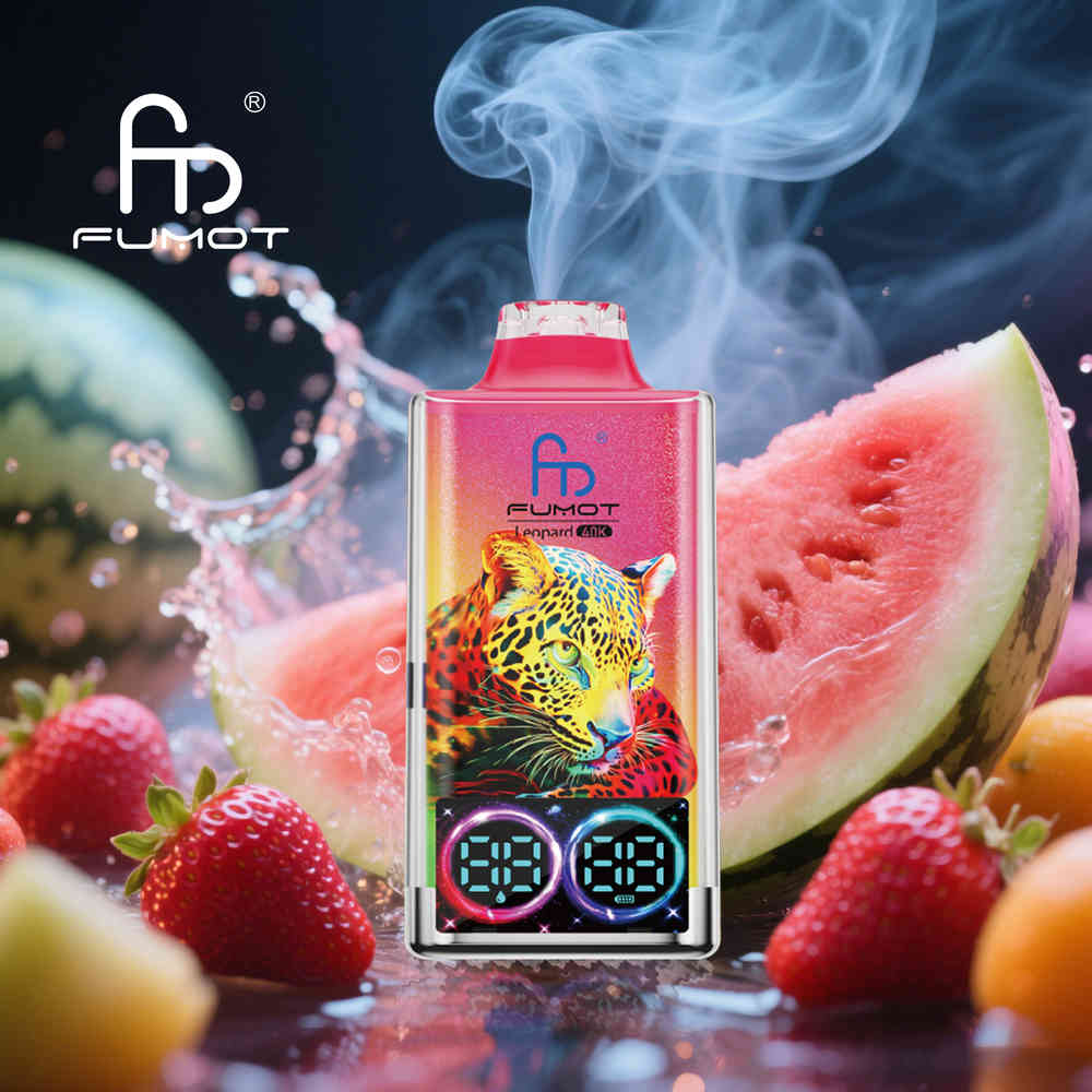 Fumot Leopard 40000 Strawberry Watermelon