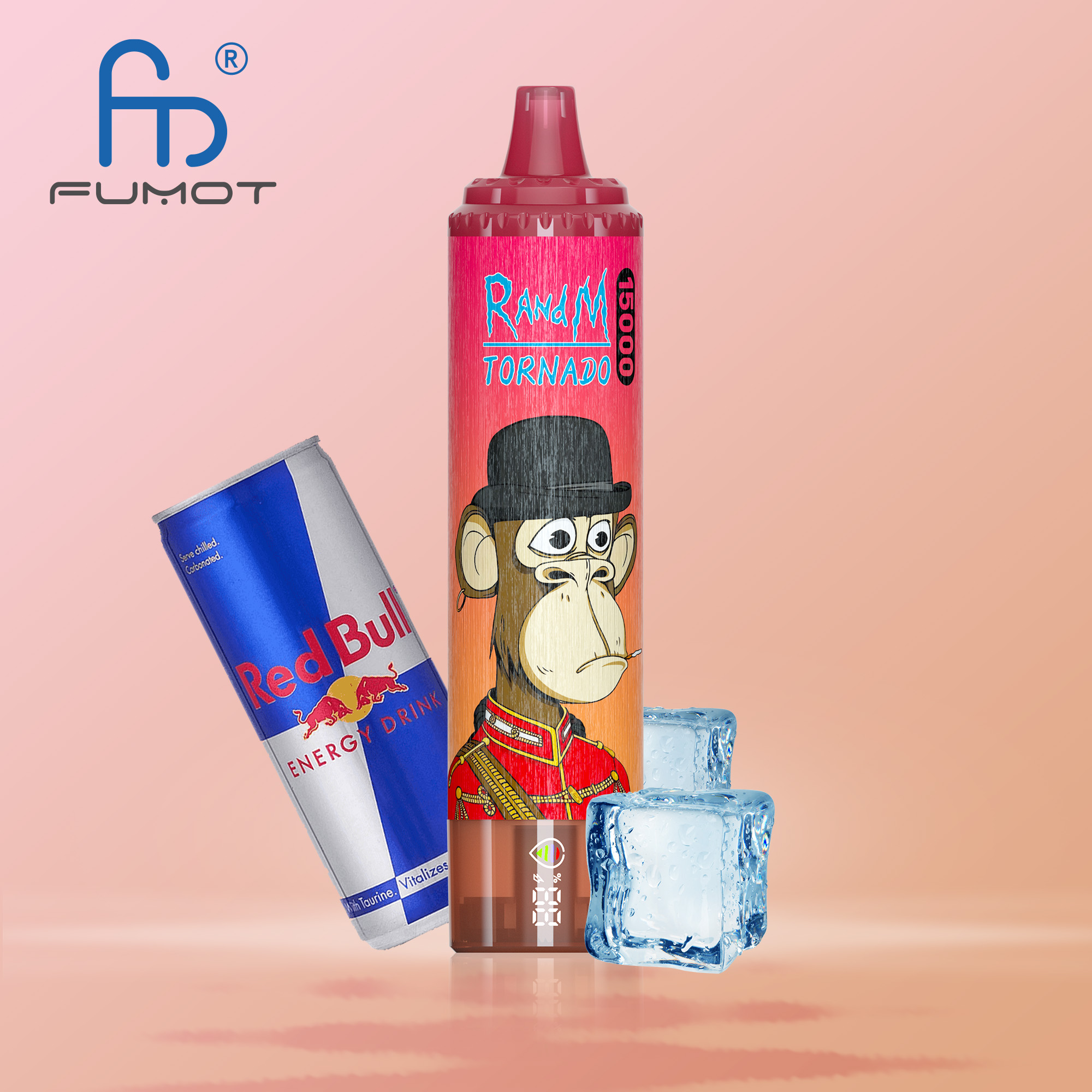 Fumot Tornado 15000 Red Energy Ice