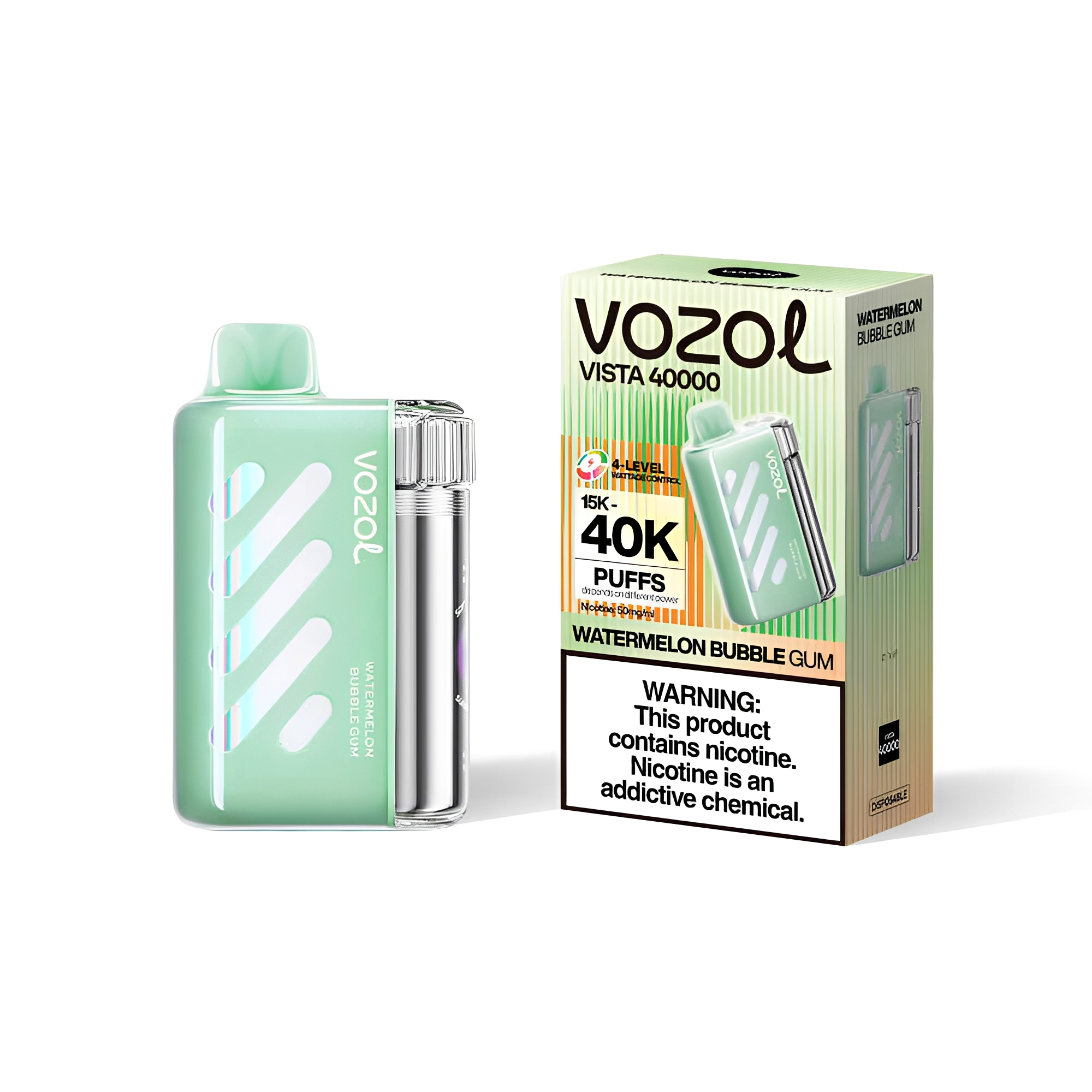 Vozol Vista 40000 Watermelon Bubble Gum