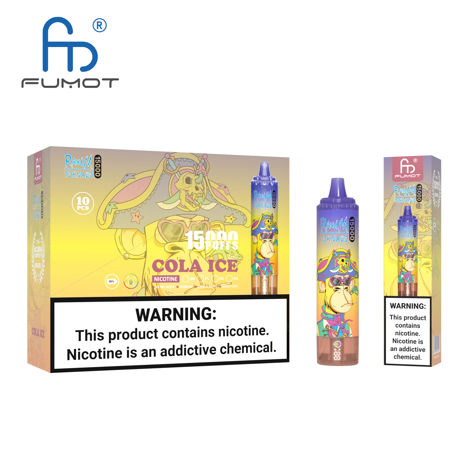 Fumot Tornado 15000 Cola Ice – Image 4