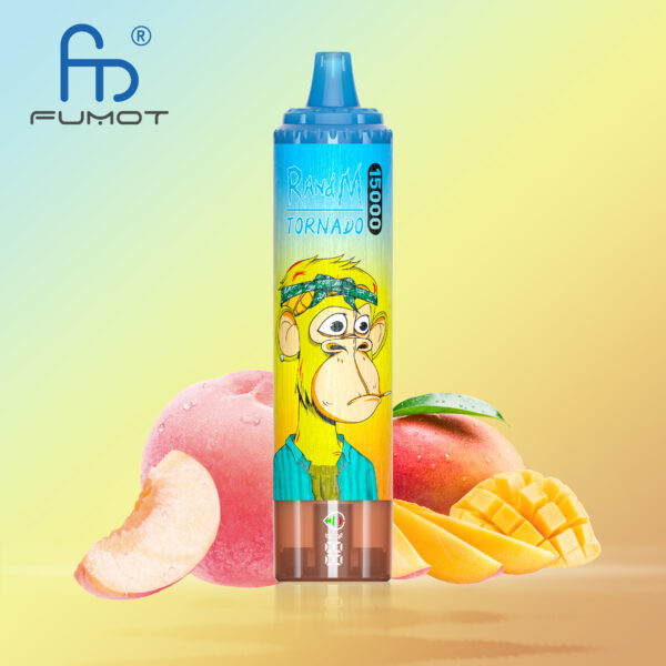 Fumot Tornado 15000 Peach Mango