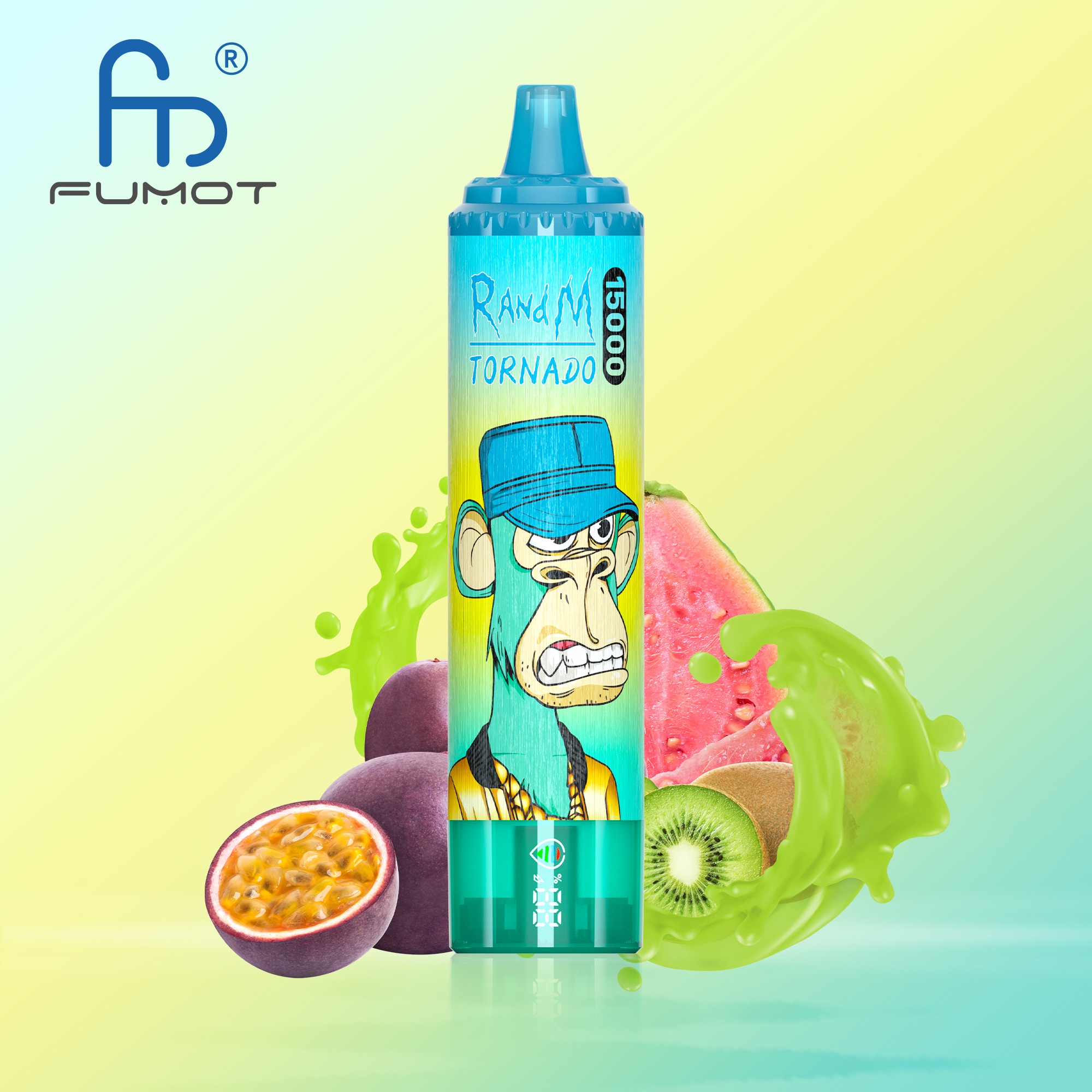 Fumot Tornado 15000 Kiwi Passion Fruit Guava