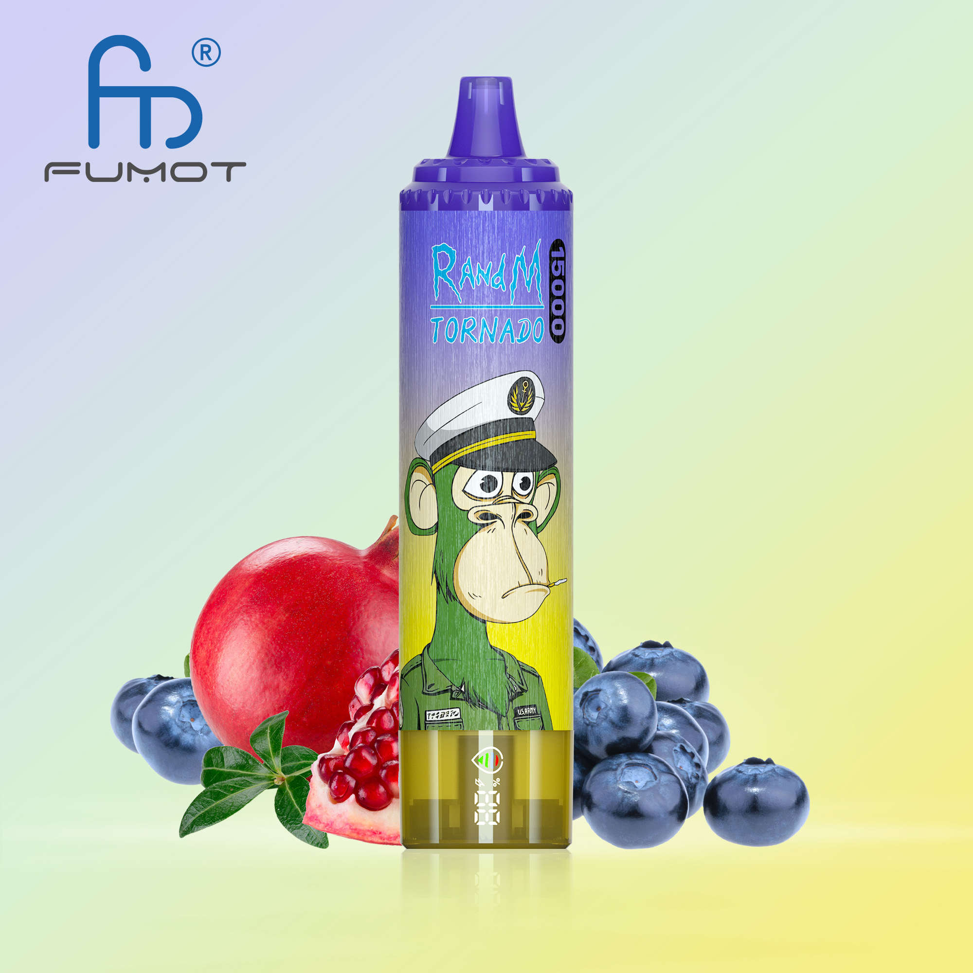 Fumot Tornado 15000 Blueberry Pomegranate
