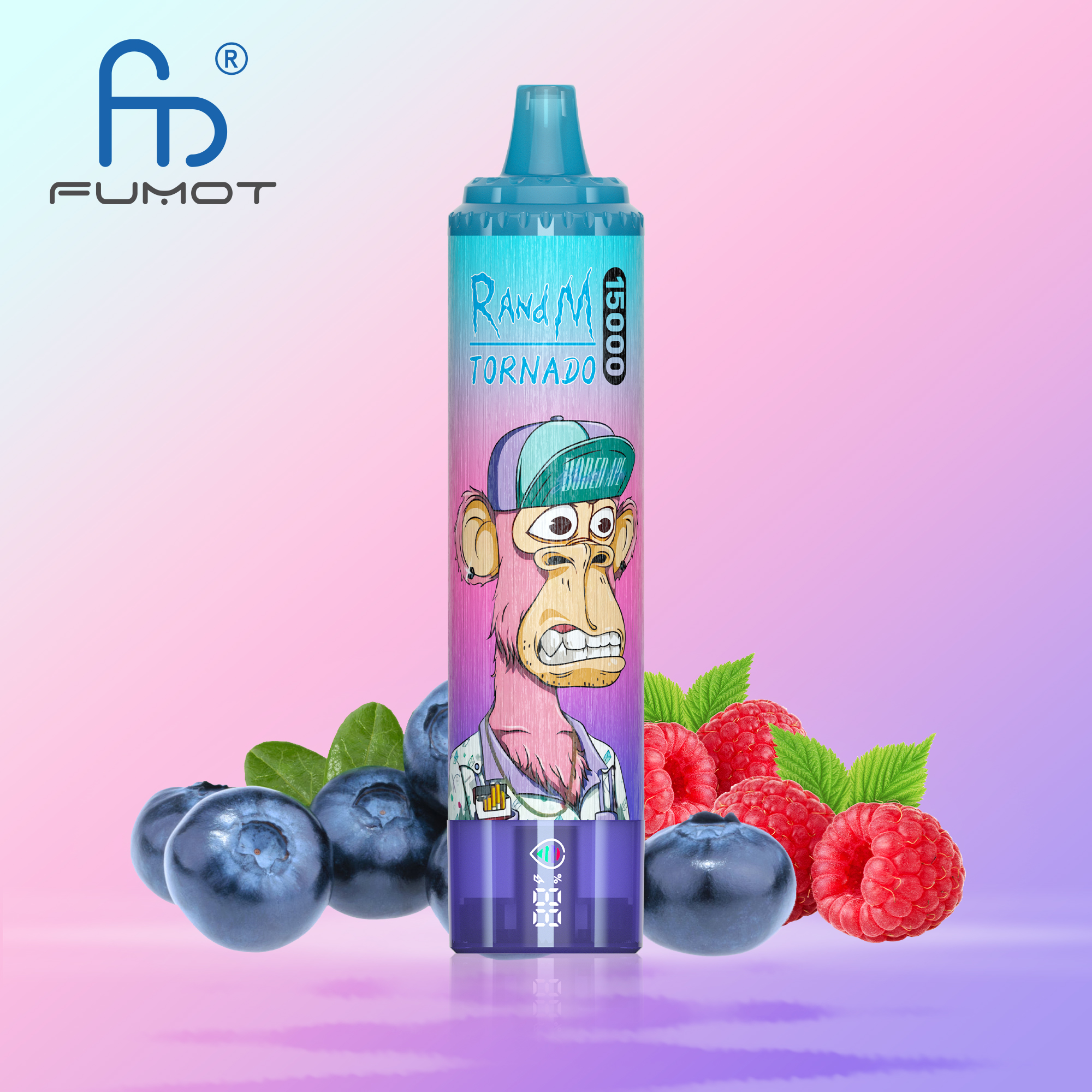 Fumot Tornado 15000 Blueberry Raspberry