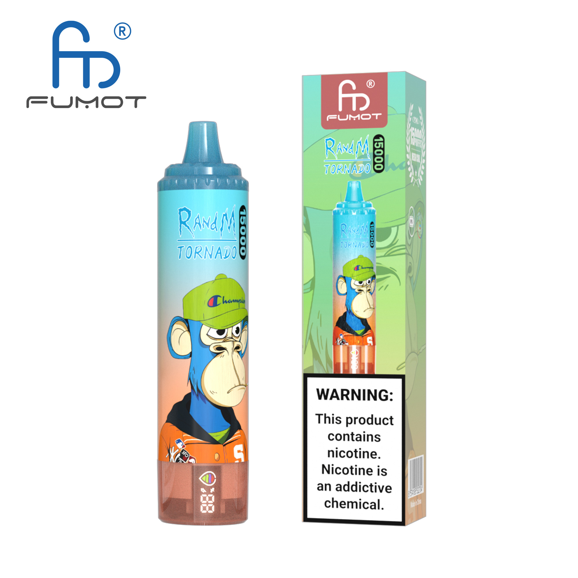 Fumot Tornado 15000 Cherry Cola - Kép 3