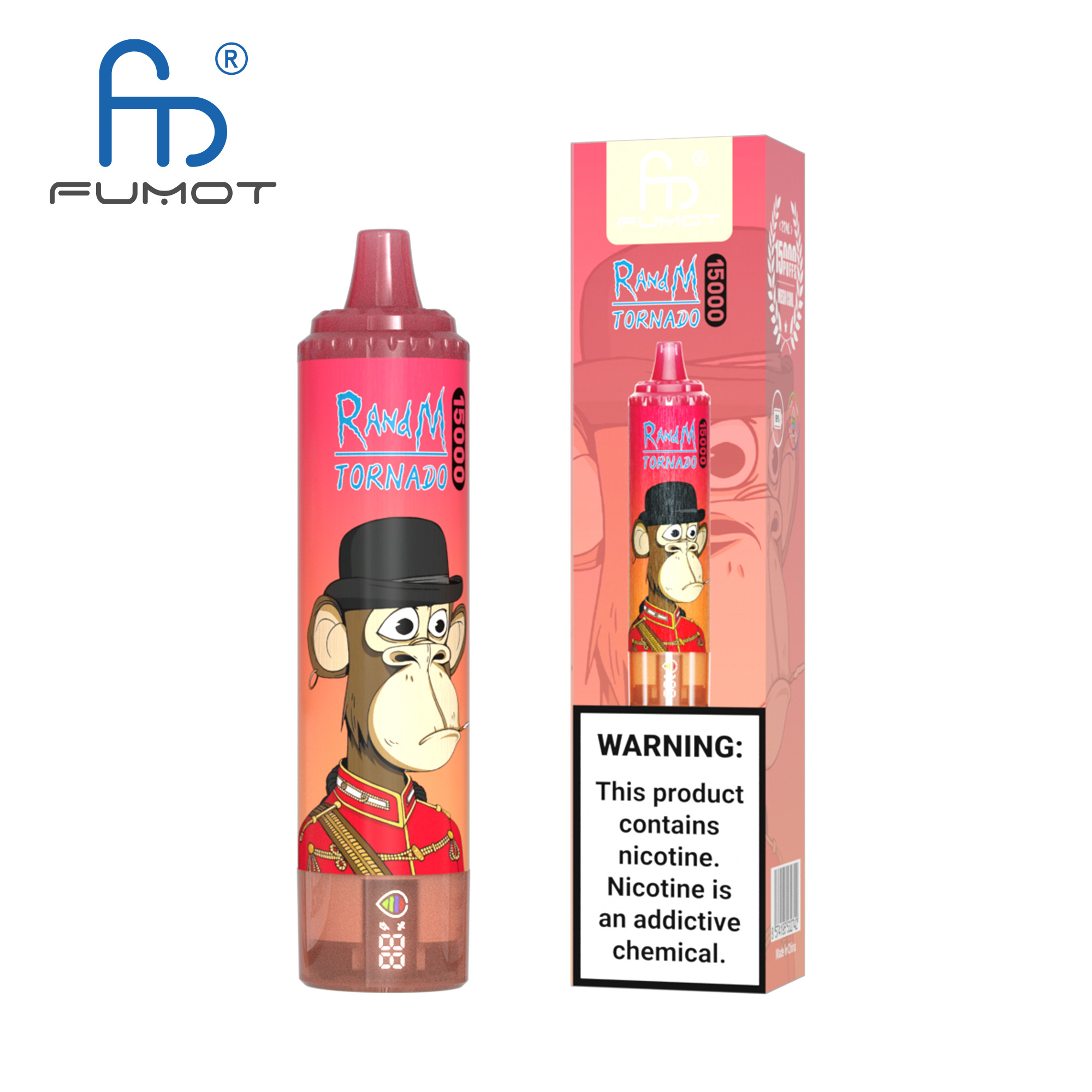 Fumot Tornado 15000 Red Energy Ice – Bild 3