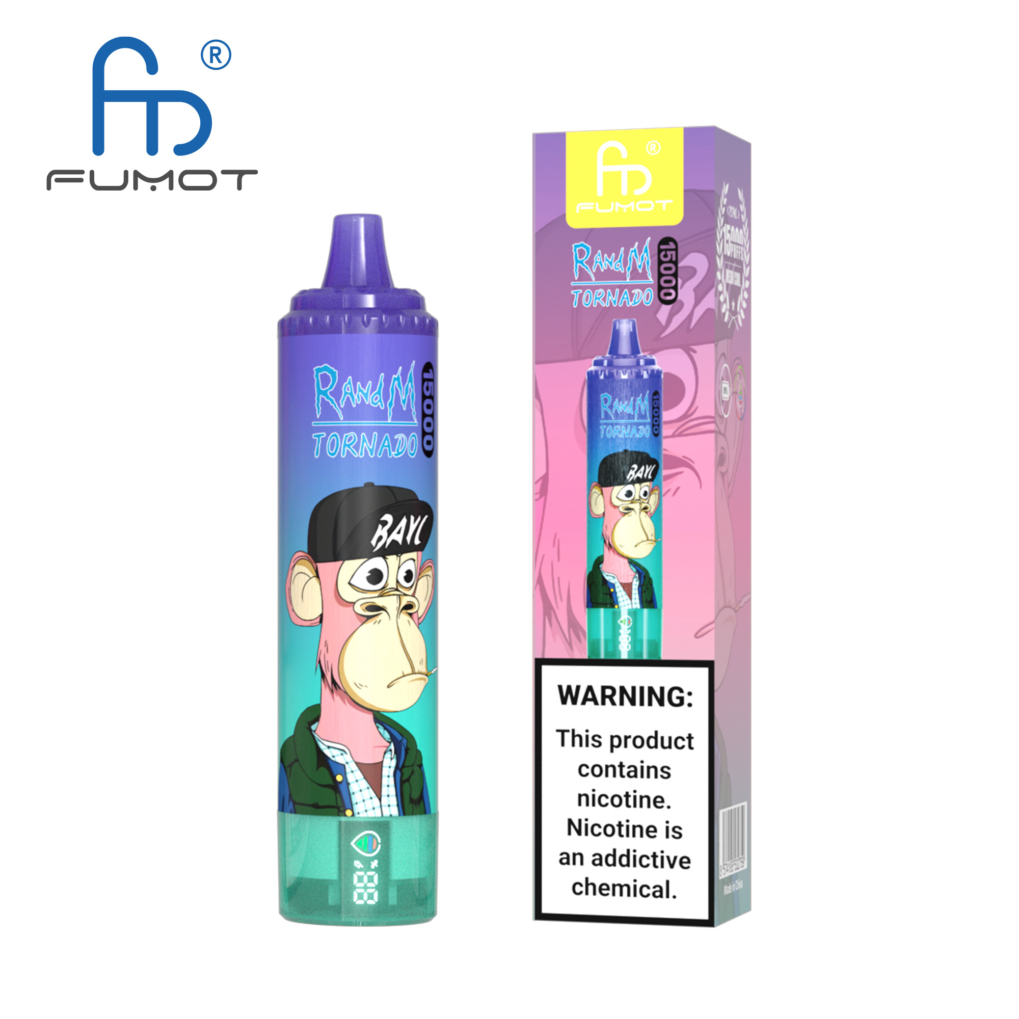 Fumot Tornado 15000 Strawberry Banana – Bild 3