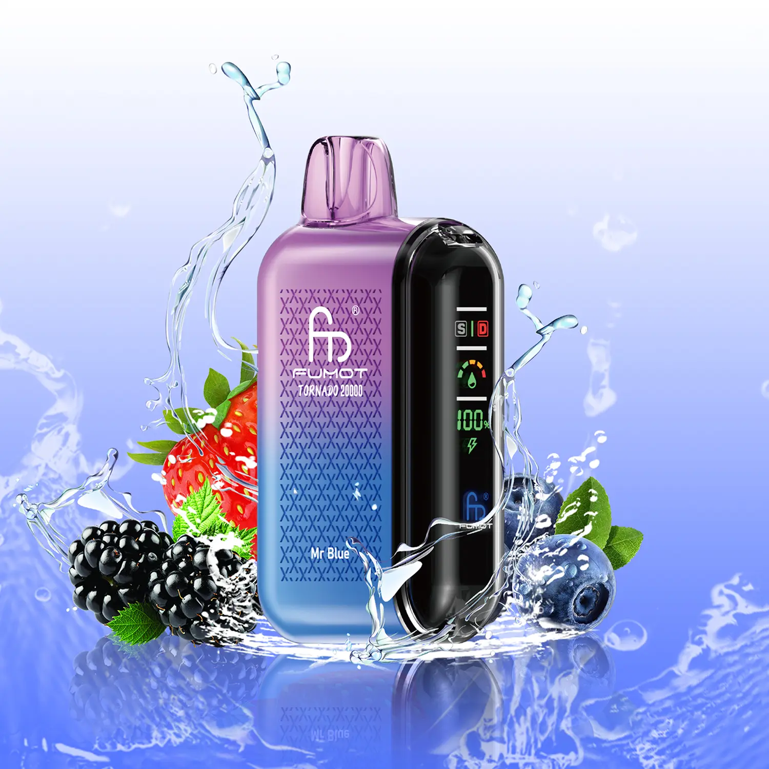 Fumot Tornado 20000 Mr Blue