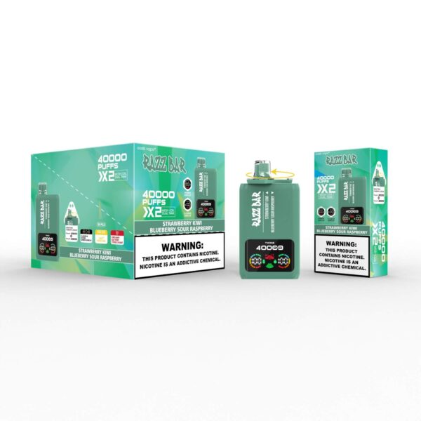Razz Bar 40000 Strawberry Kiwi/Blueberry Sour Raspberry