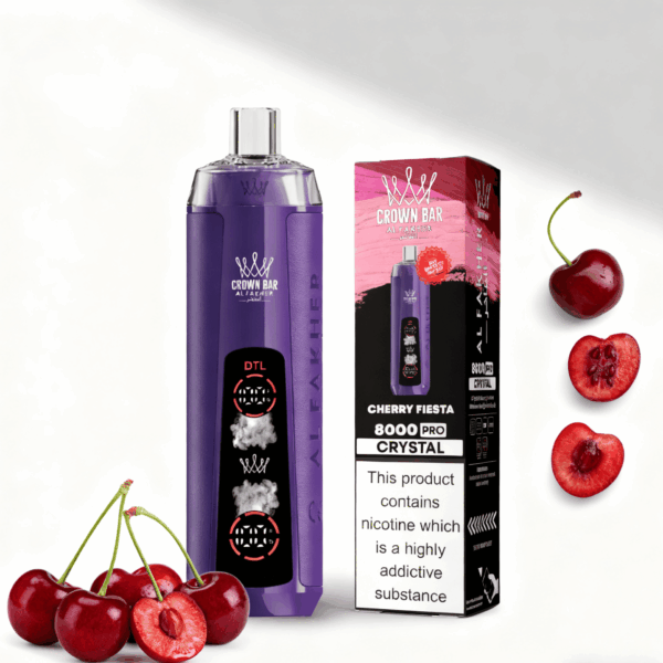 AL Fakher 8000 Crystal Cherry Fiesta