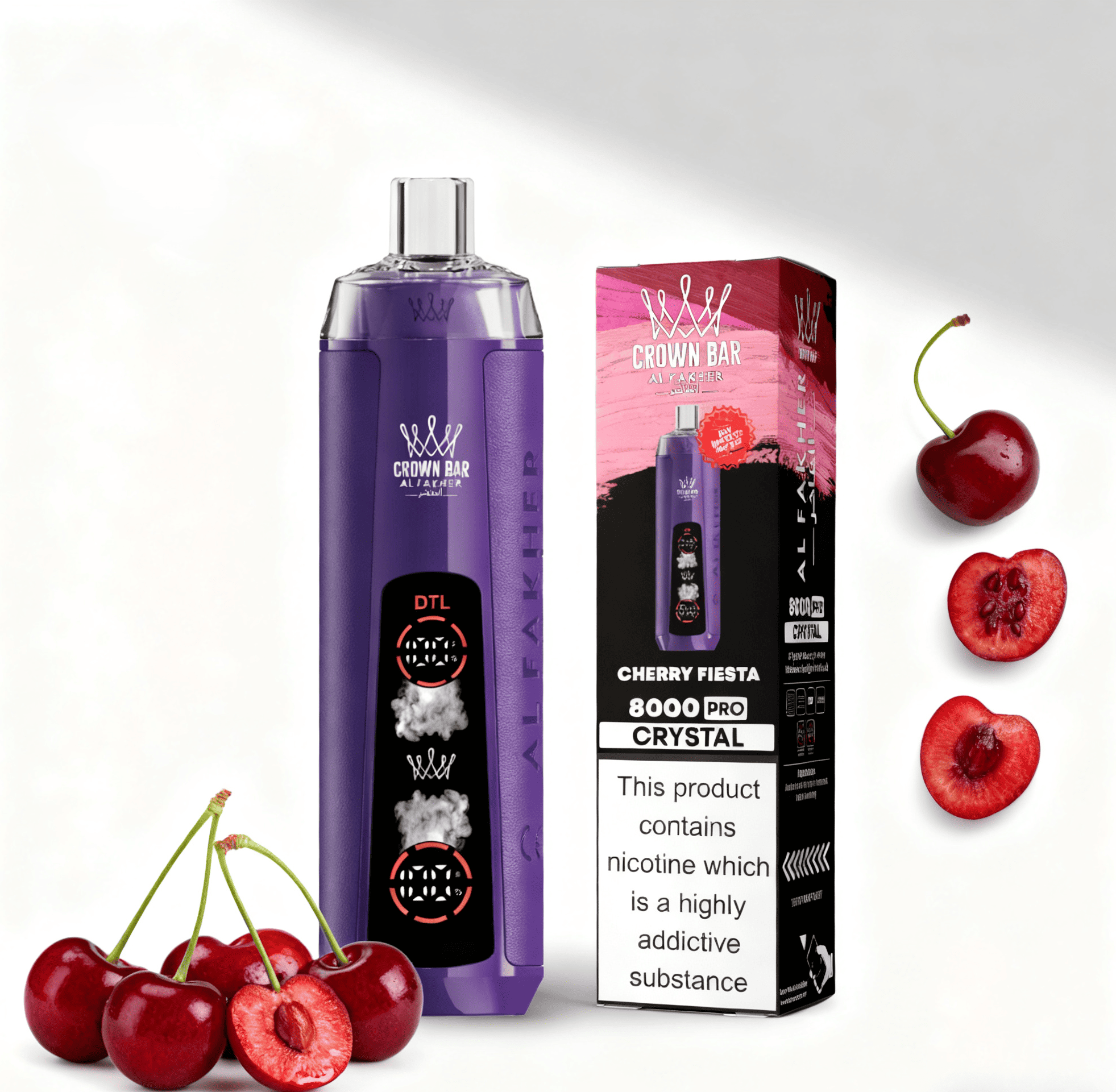 AL Fakher 8000 Crystal Cherry Fiesta