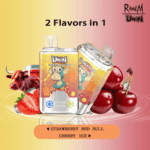 Uwin Crystal Twins 40000 Strawberry Red Bull/Cherry Ice