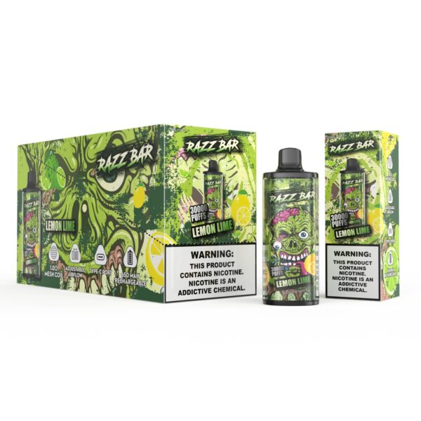 Razz Bar 30000 Lemon Lime