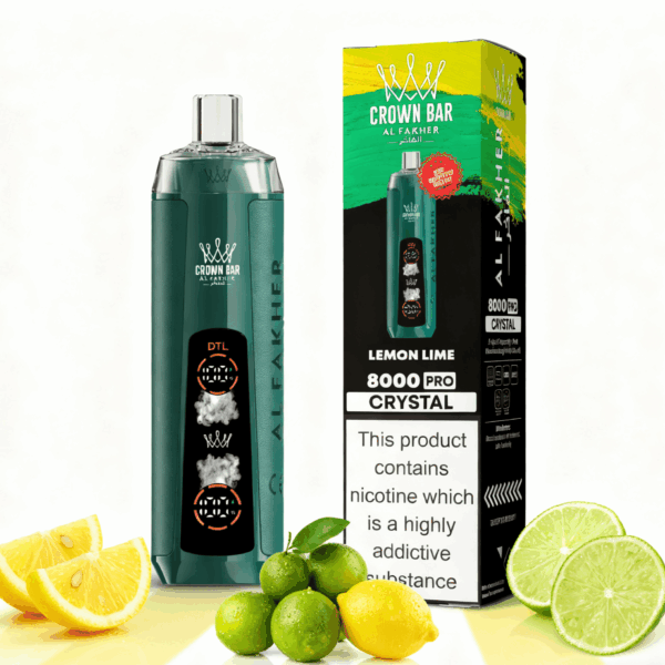 AL Fakher 8000 Crystal Lemon Lime
