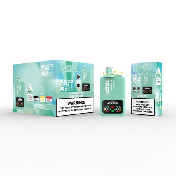 Razz Bar 40000 Strawberry Ice/Mixed Berries