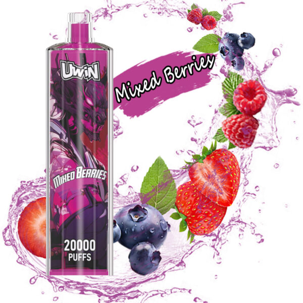 Uwin Shisha Hookah Crystal 20000 Mixed Berries