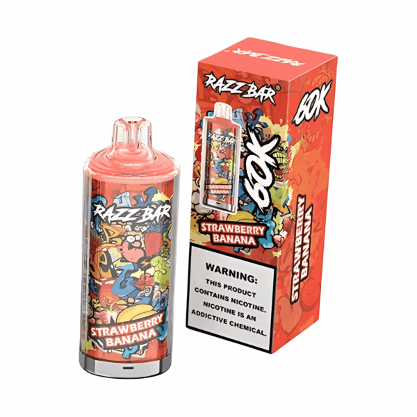 Razz Bar 60000 Strawberry Banana