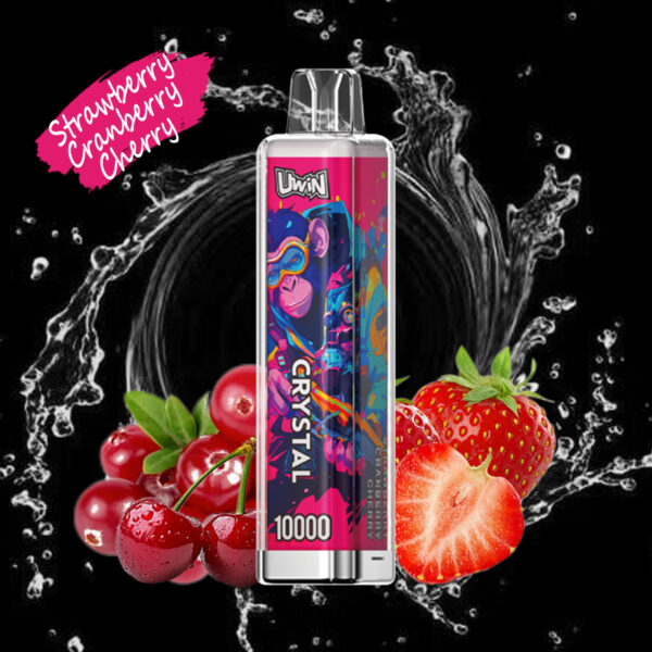 Uwin Crystal 10000 Strawberry Cranberry Cherry