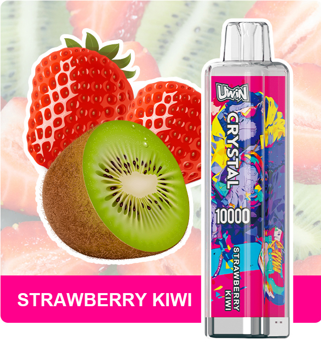 Uwin Crystal 10000 Strawberry Kiwi