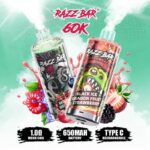 Razz Bar 60000 Cotton Candy – Bild 2