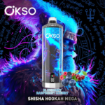 OKSO Shisha Hookah Mega 50000 Blueberry Raspberry Cherry