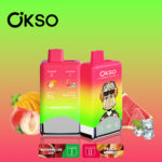 OKSO Double Flavor 60000 Watermelon Ice/Peach Mango