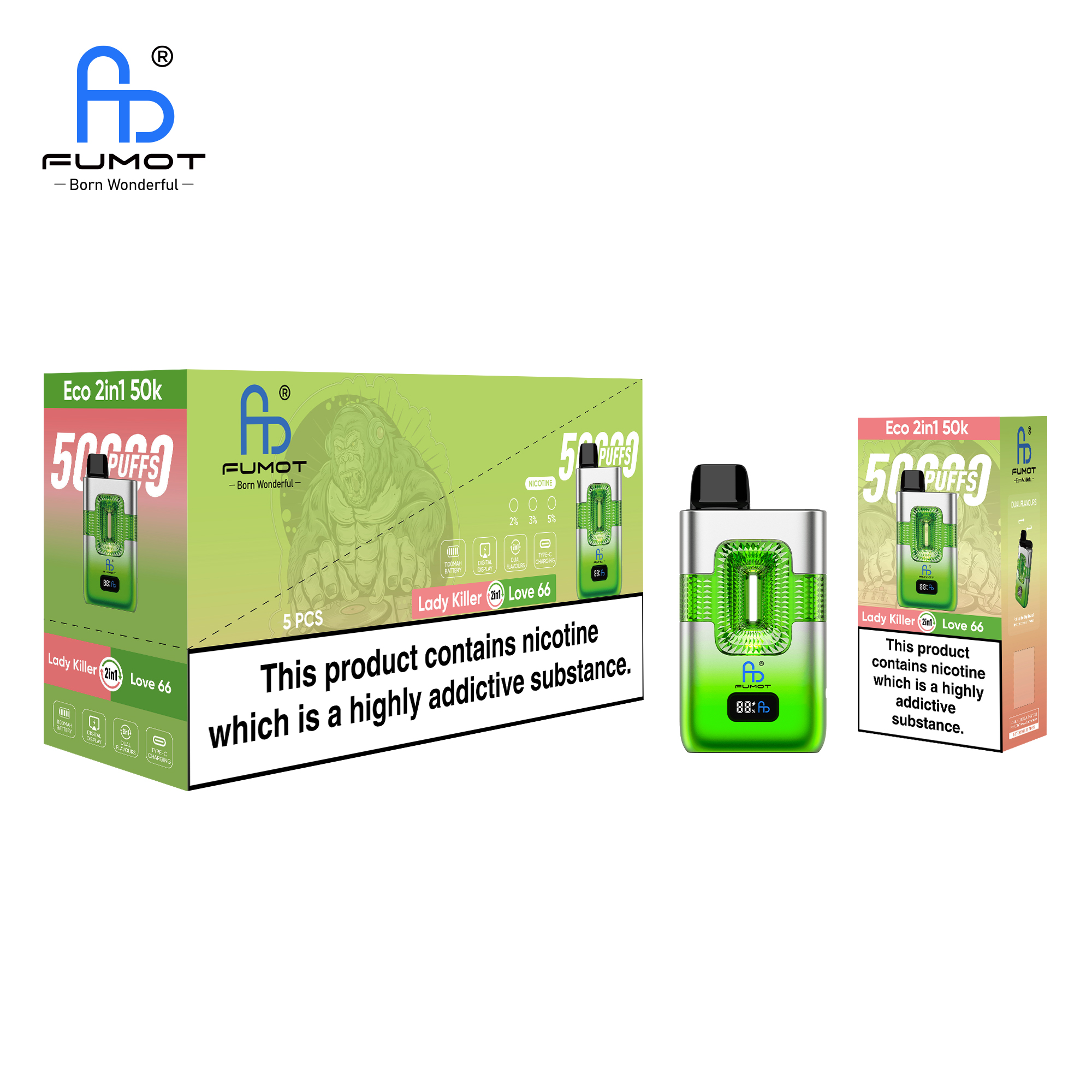 Fumot ECO 2in1 50K Lady Killer/Love 66 - Bild 4