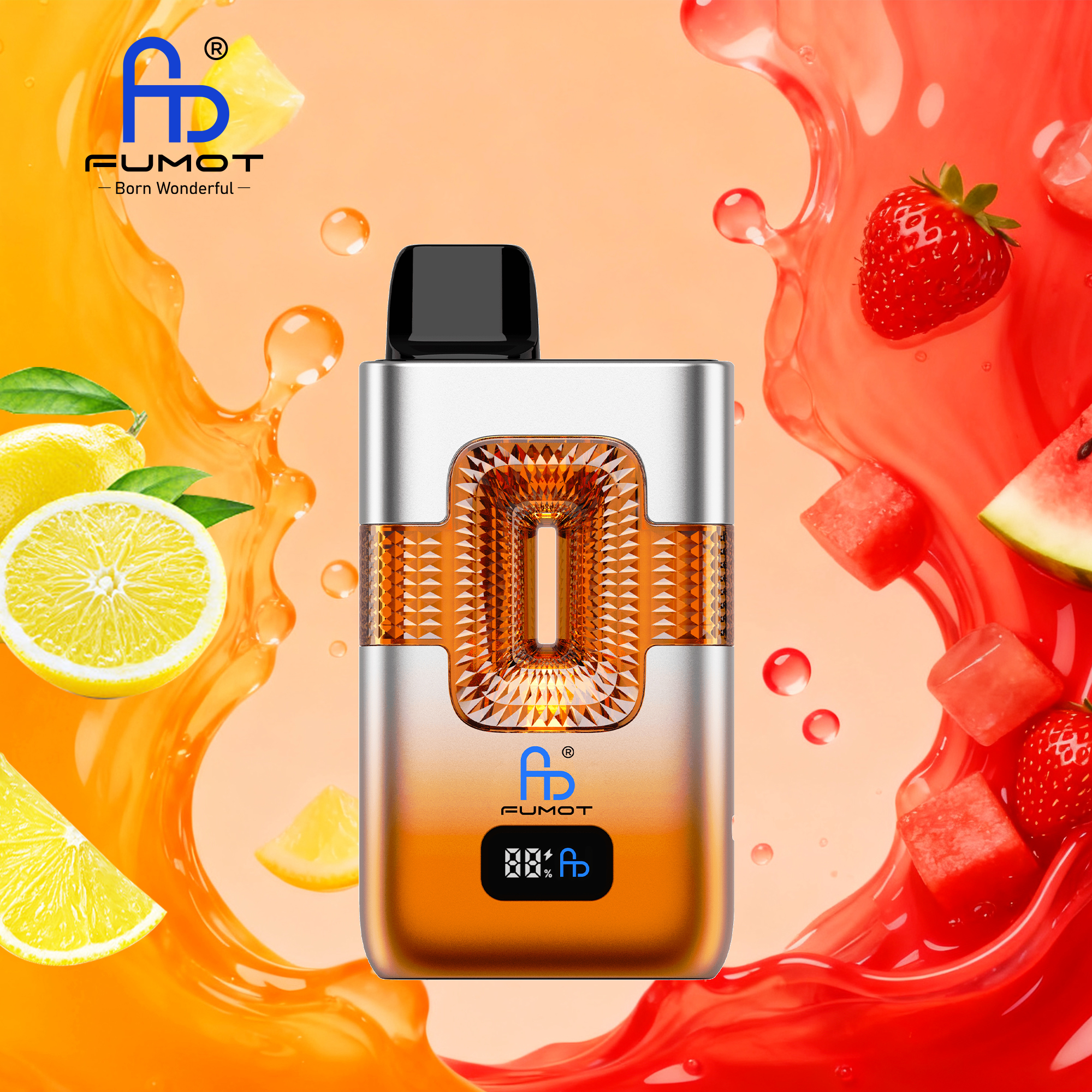 Fumot ECO 2in1 50K Lemon Lime/Strawberry Watermelon