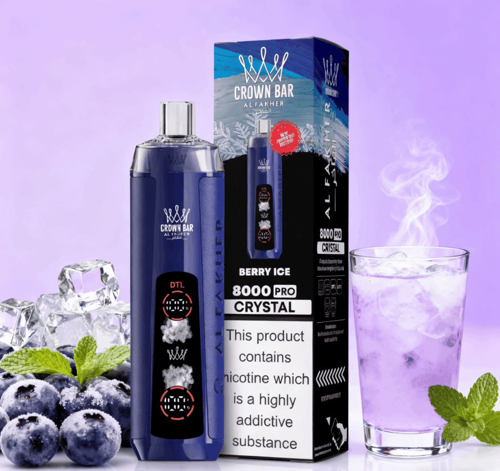 AL Fakher 8000 Crystal Berry Ice