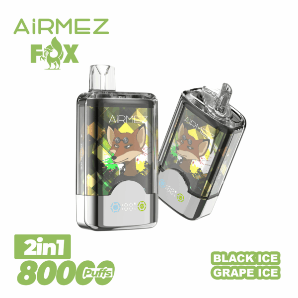 Airmez FOX 2 IN 1 80000 Grape Ice/Black Ice