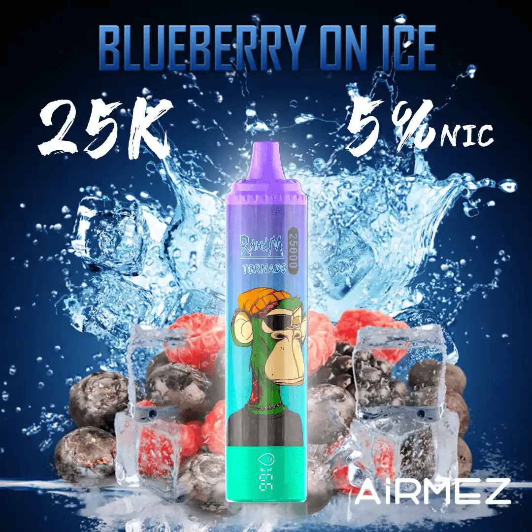 Airmez Tornado 25000 Blueberry On Ice