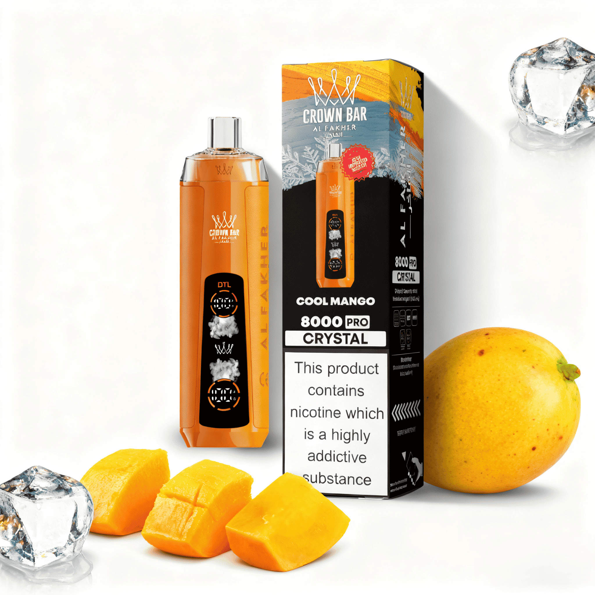 AL Fakher 8000 Crystal Cool Mango