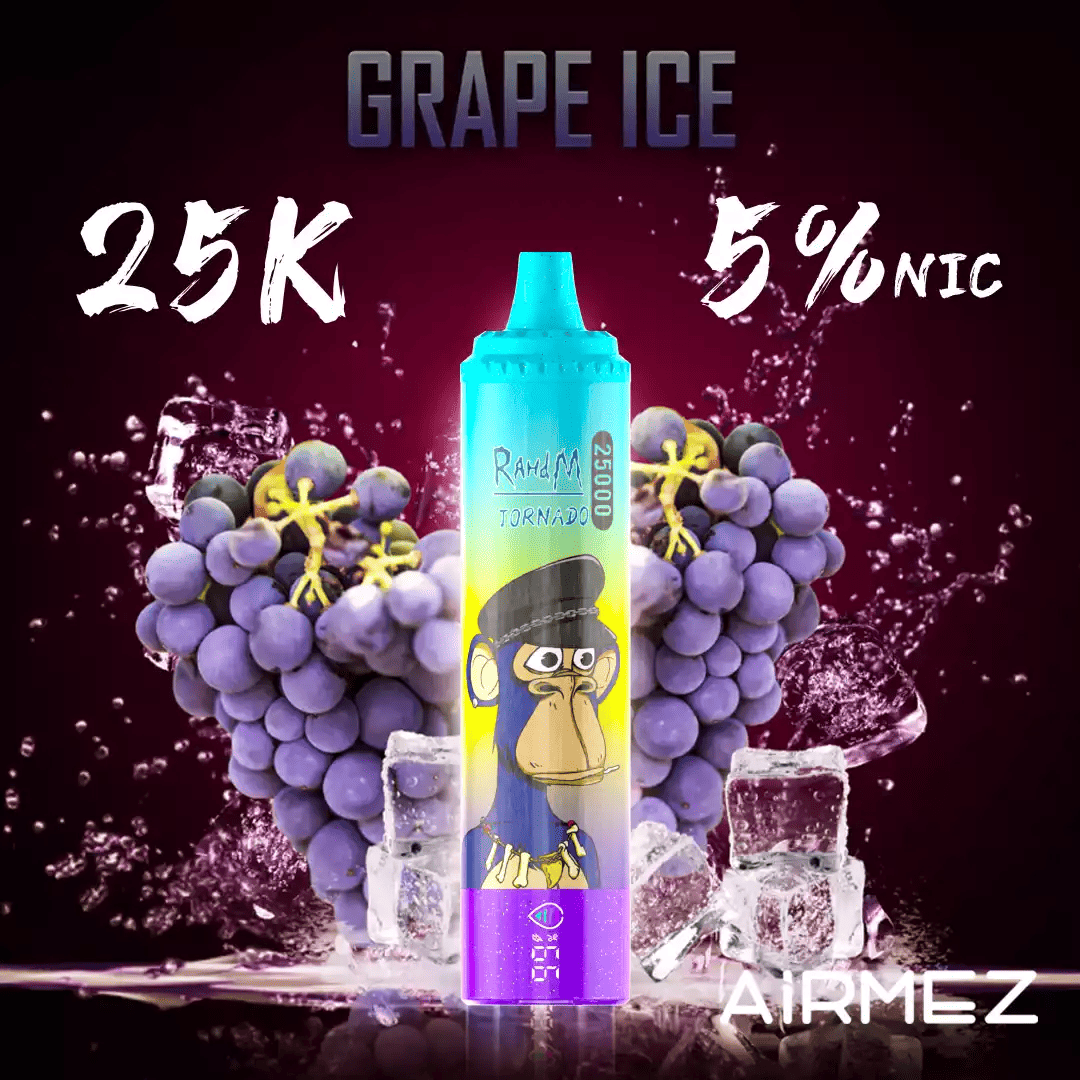 Airmez Tornado 25000 Grape Ice