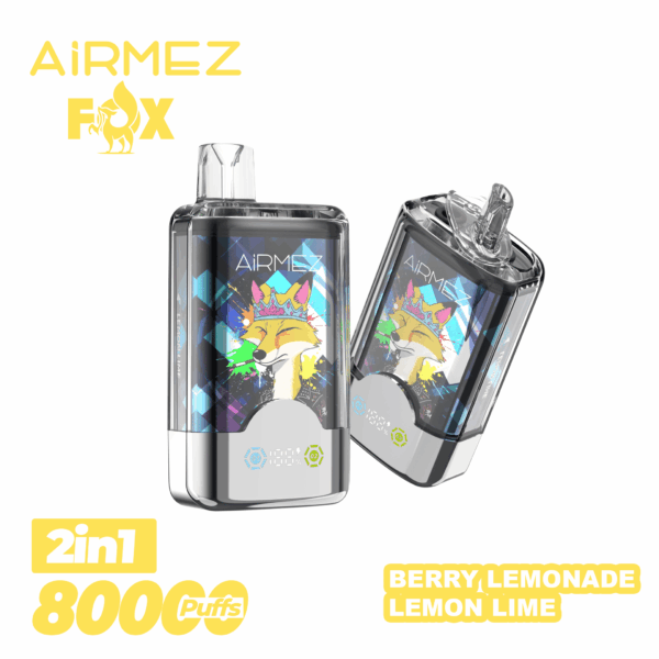 Airmez FOX 2 IN 1 80000 Berry Lemonade/Lemon Lime