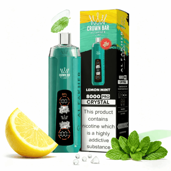 AL Fakher 8000 Crystal Lemon Mint