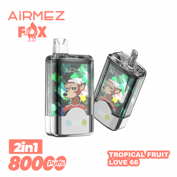 Airmez FOX 2 IN 1 80000 Tropical Fruit/Love66